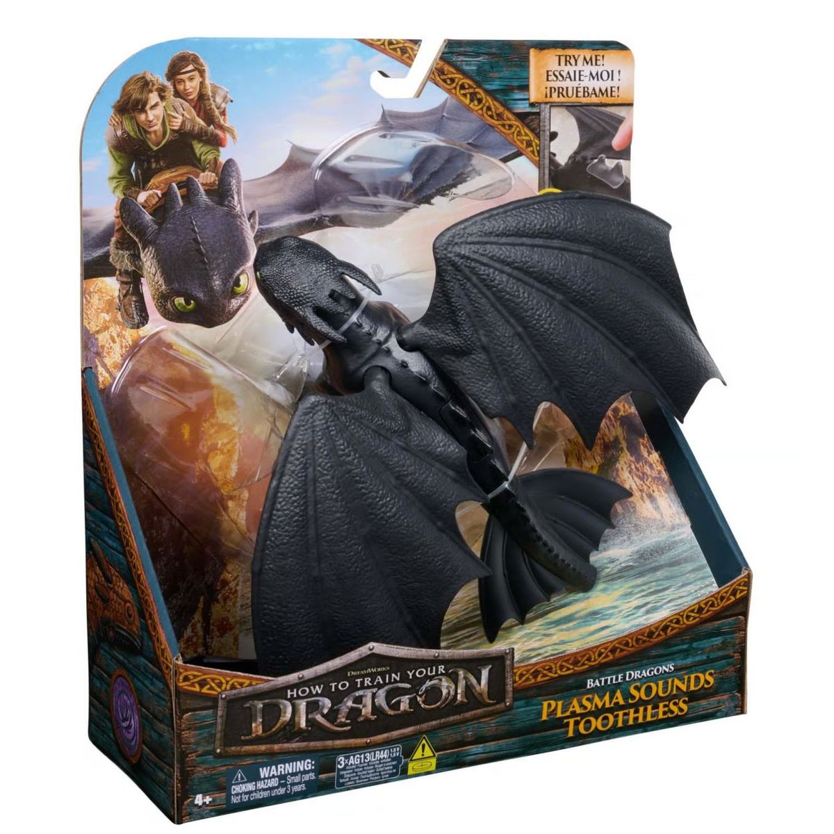 Dreamworks - Figura Chimuelo Como entrenar a tu Dragon con Sonidos