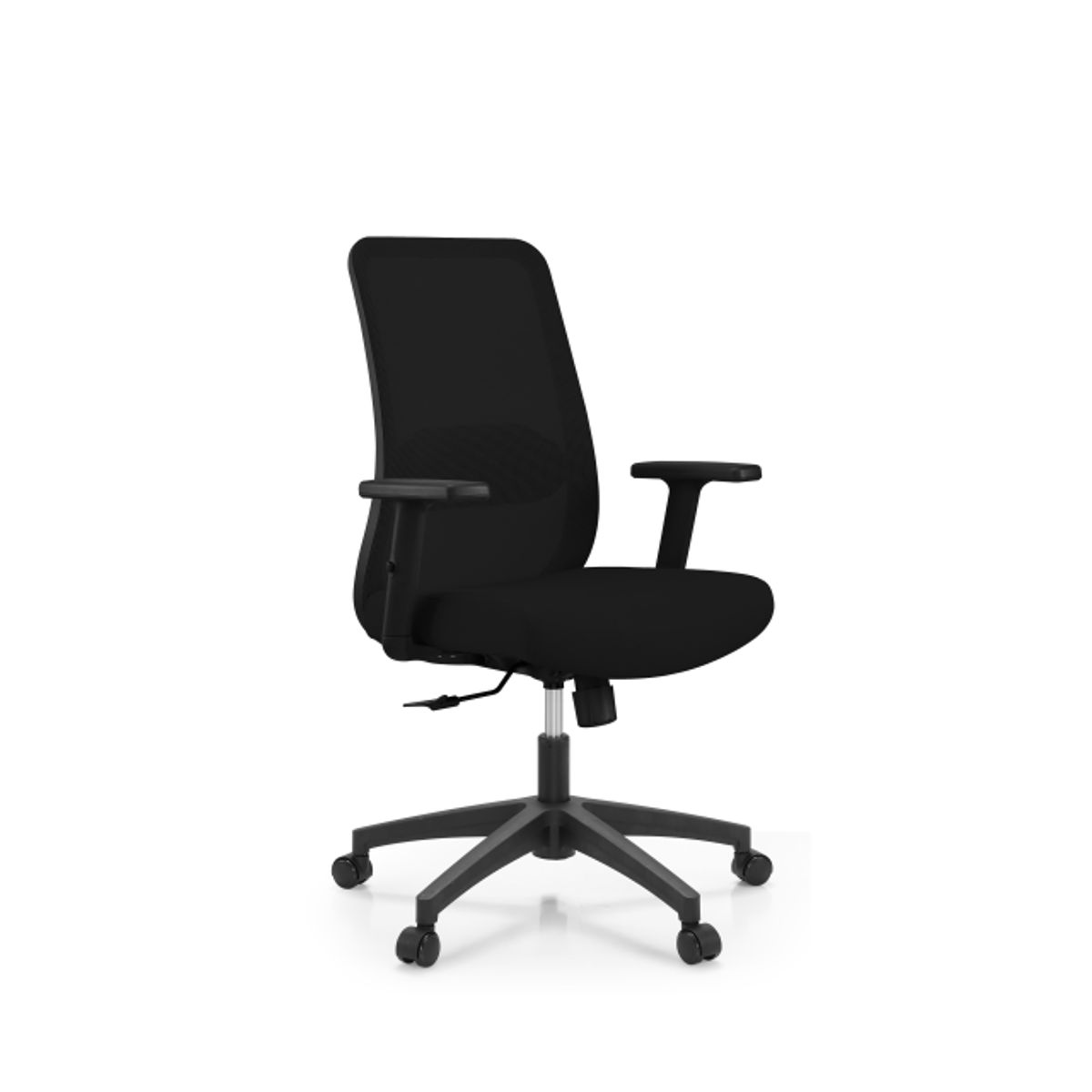 ZIYAZ - Silla De Oficina Lacoste Plus Bregul Negro Giratorio