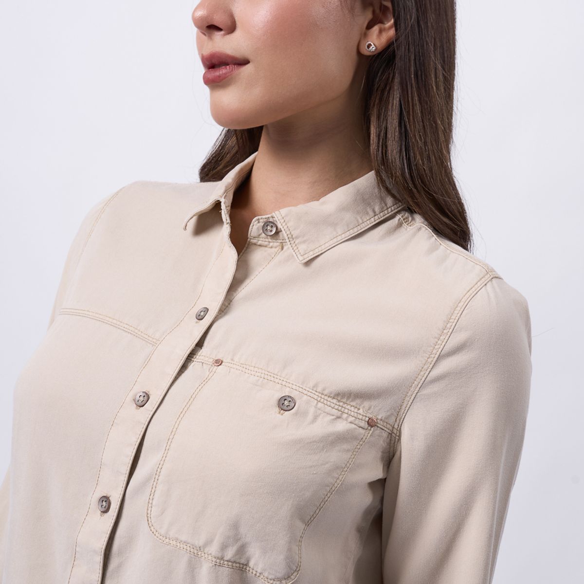 BRONCO - BLUSA KP25IRMAKH TENCEL