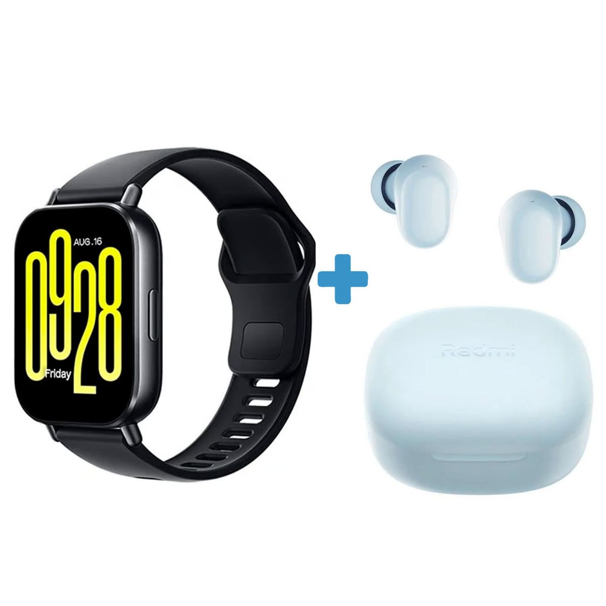 XIAOMI - Audífonos Xiaomi Redmi Buds 6 Play Blue + Redmi Watch 5 Active