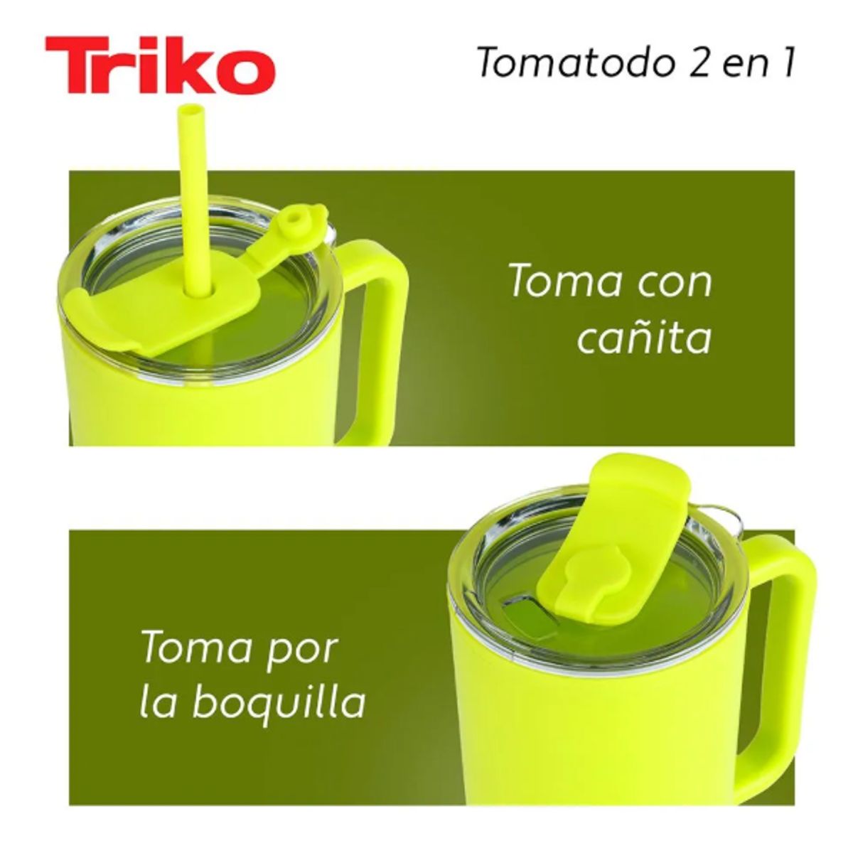 GENERICO - Termo Moderno De 1200 Ml Amarillo
