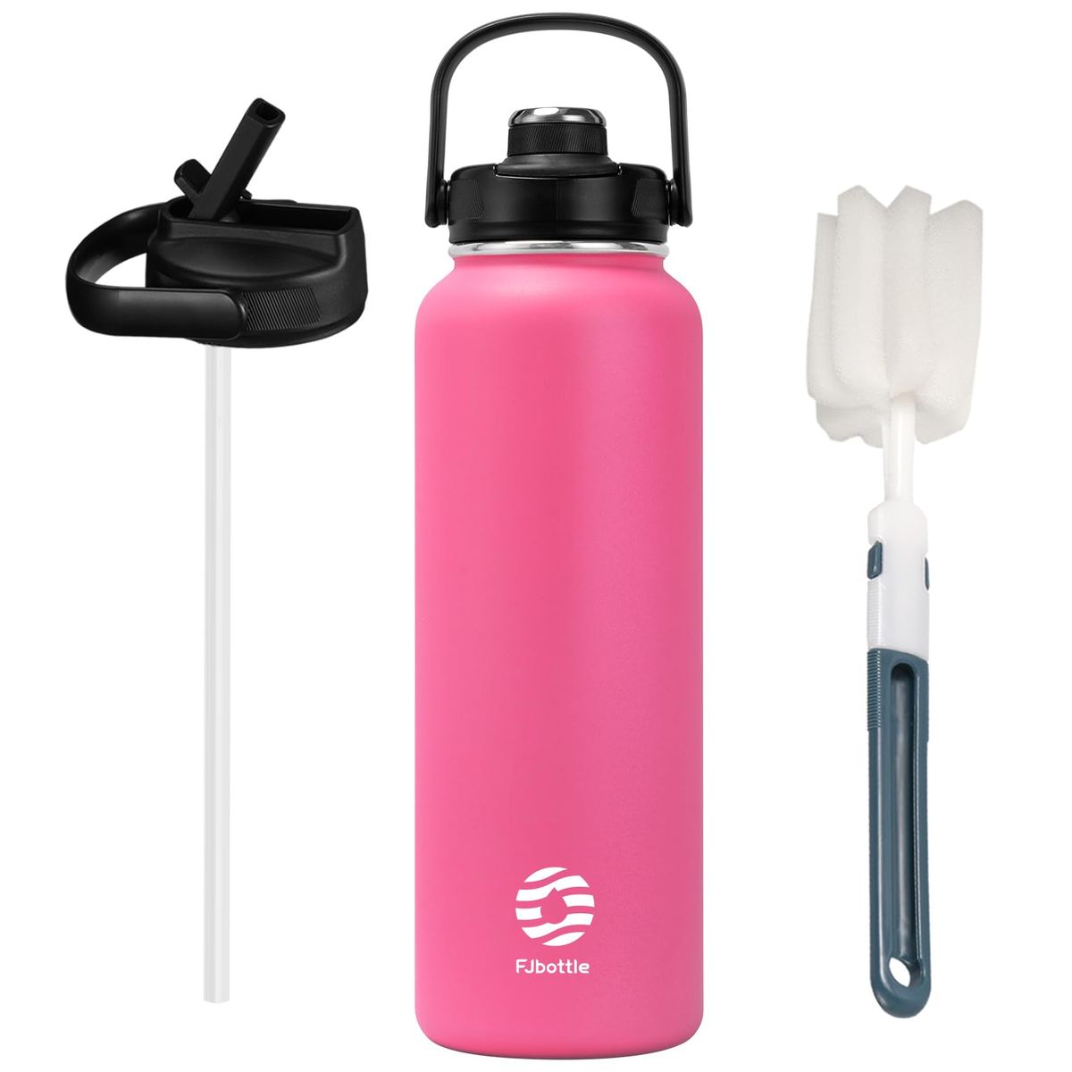 FJBOTTLE - FJBottle - Botella de acero con tapa de tritán 1200ml - Rosa