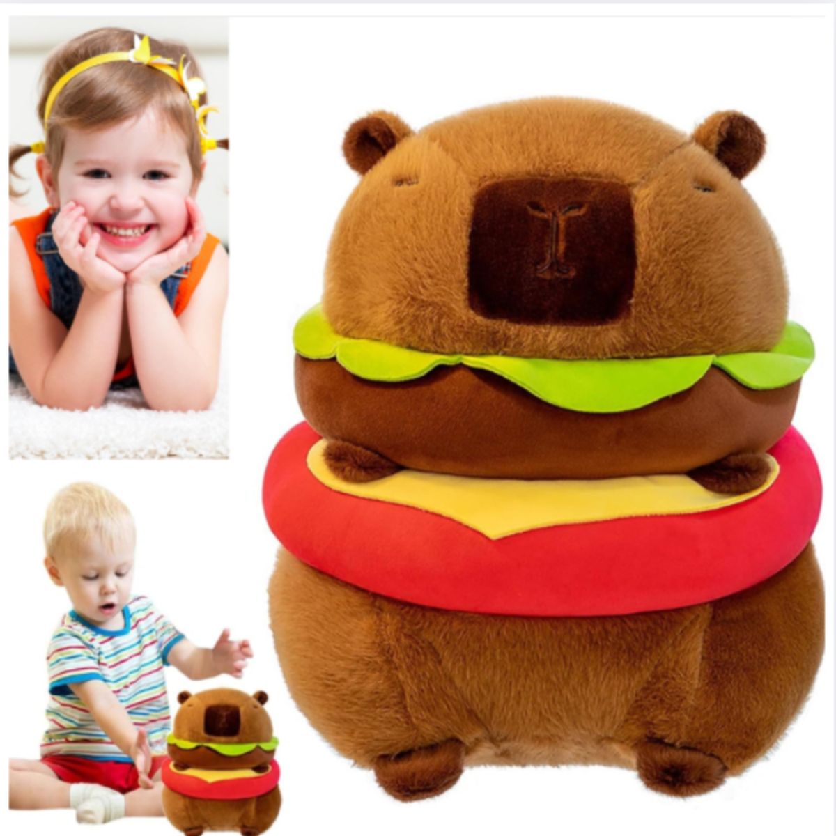 JM IMPORT - PELUCHES CAPIBARA SANGUCHON