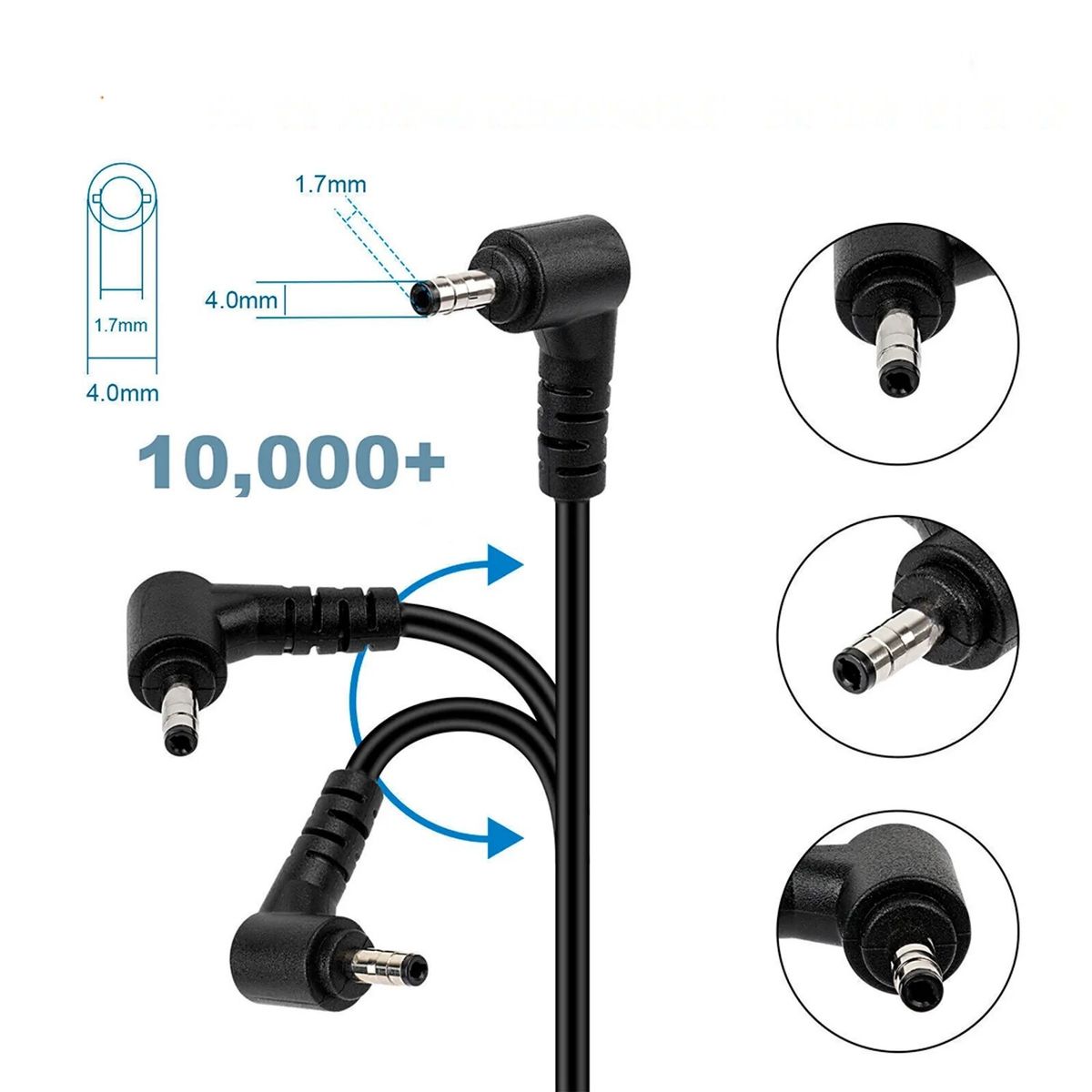 LENOVO - CARGADOR LENOVO PIN FINO 20V 3-25a 65w original