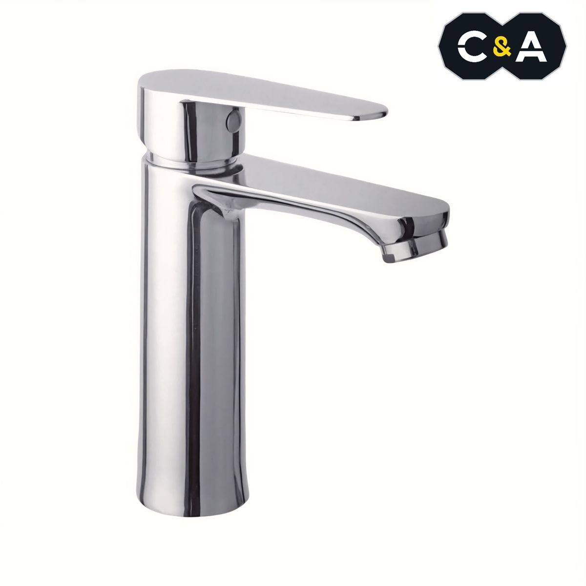 C&A - Llave Lavatorio Mezcladora Monocomando Pesado Cromado C&A