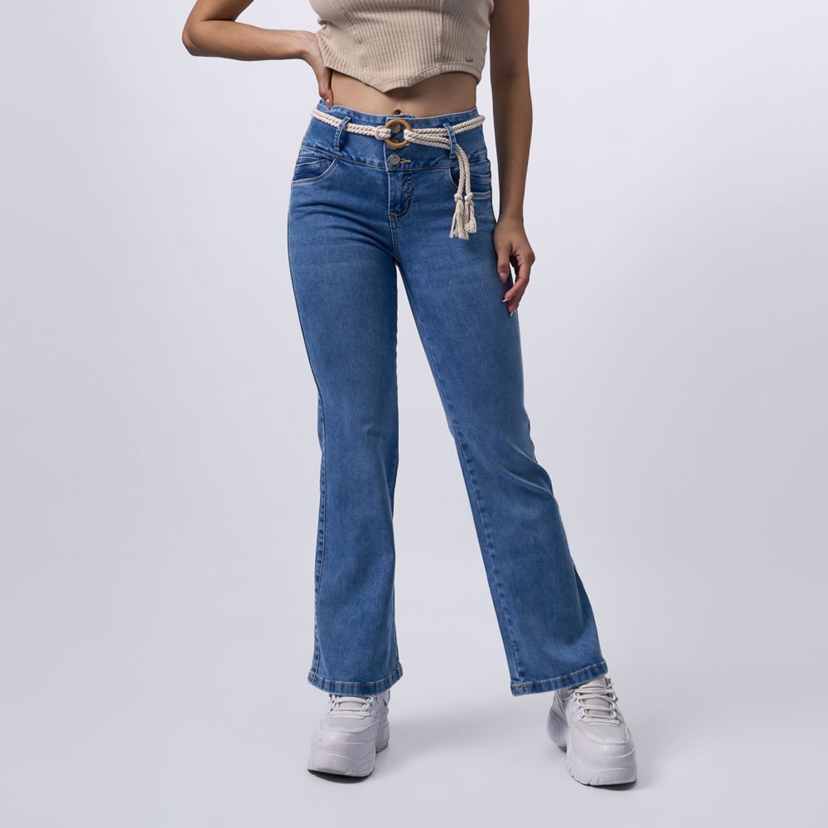 BRONCO - JEAN KP25VICA - F DENIM STRECH