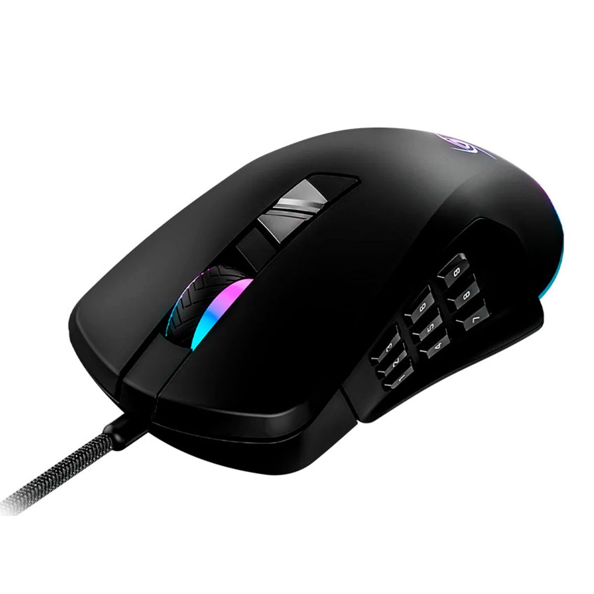 VSG - Mouse vsg cetus Ergonómico RGB con 14 Botones y Sensor Pixart