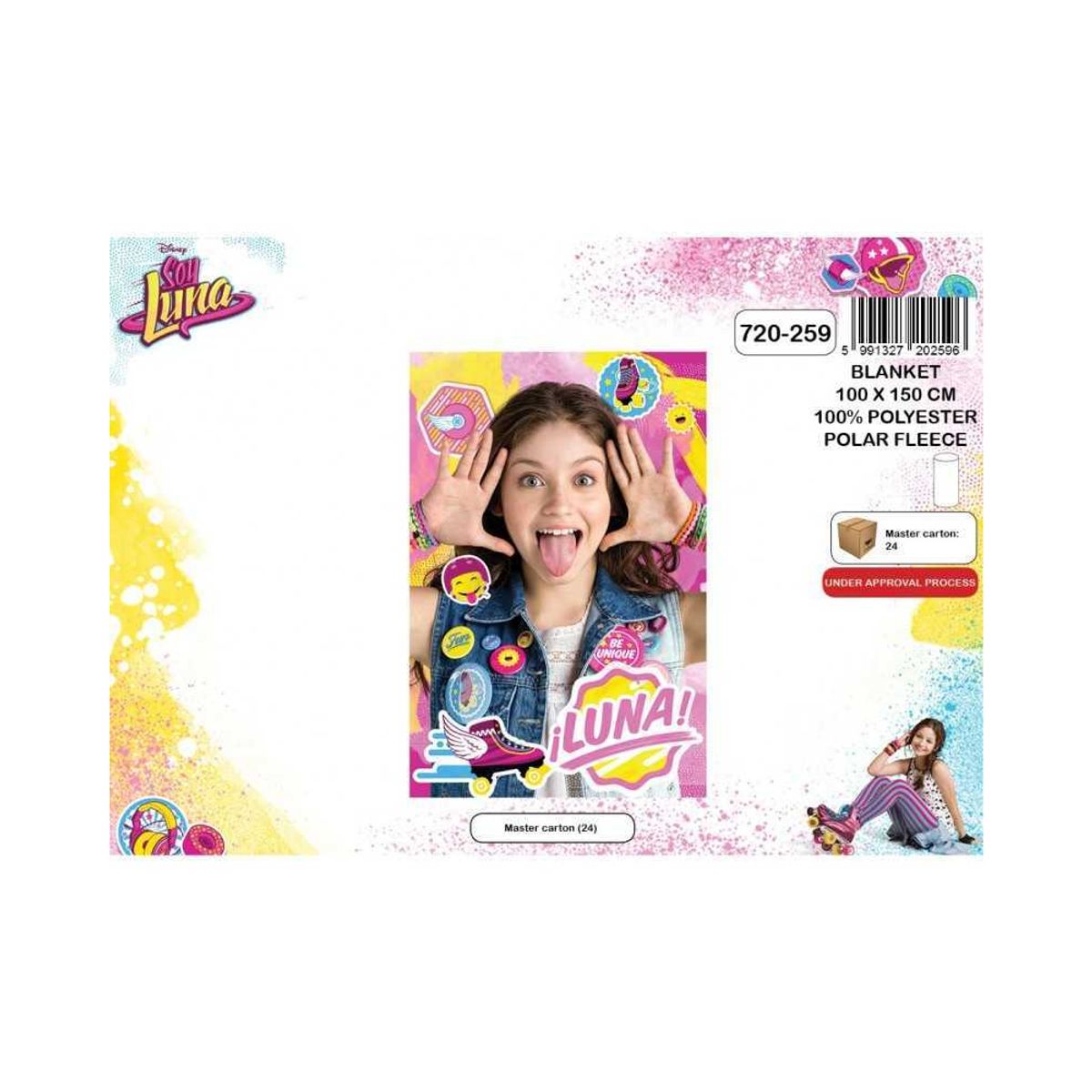 SOY LUNA - Manta Polar Soy Luna