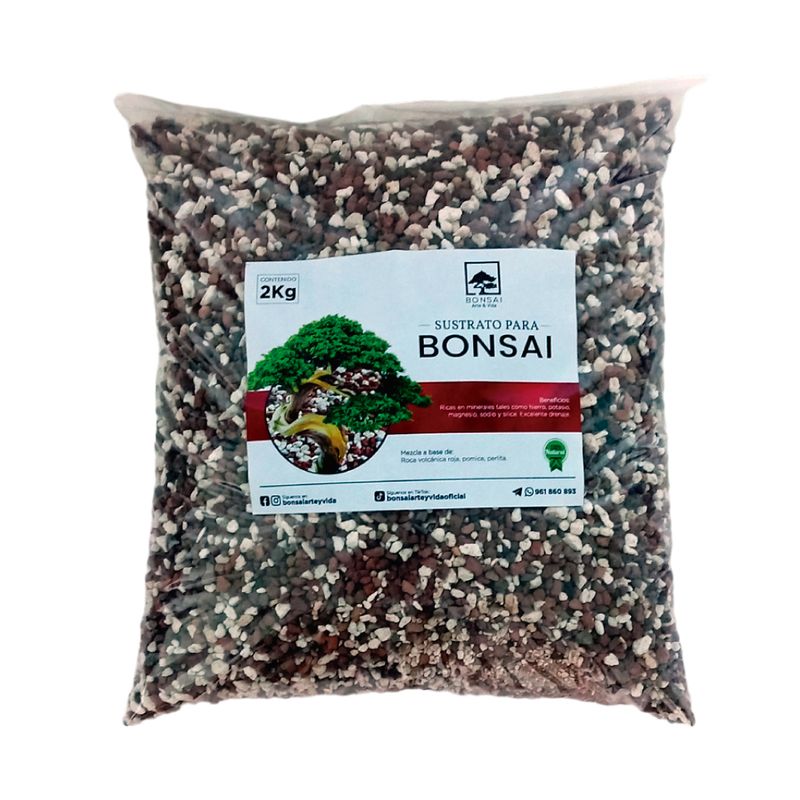 GENERICO - Sustrato Mineral para Bonsai Bolsa 5 kg