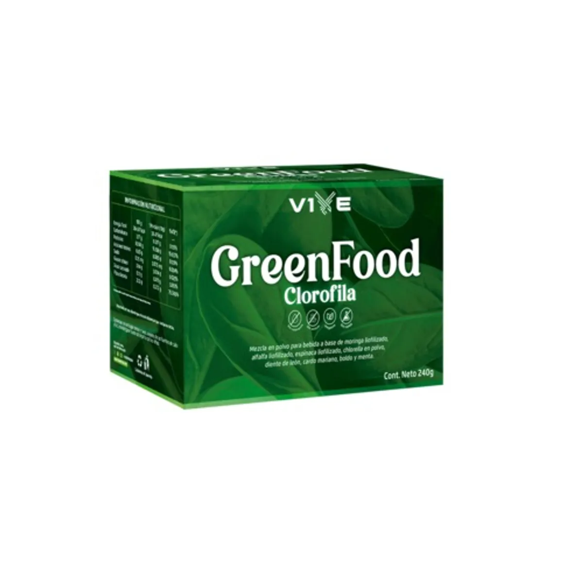 GENERICO - Green Food-Clorofila -Vive Diferente & Saludable
