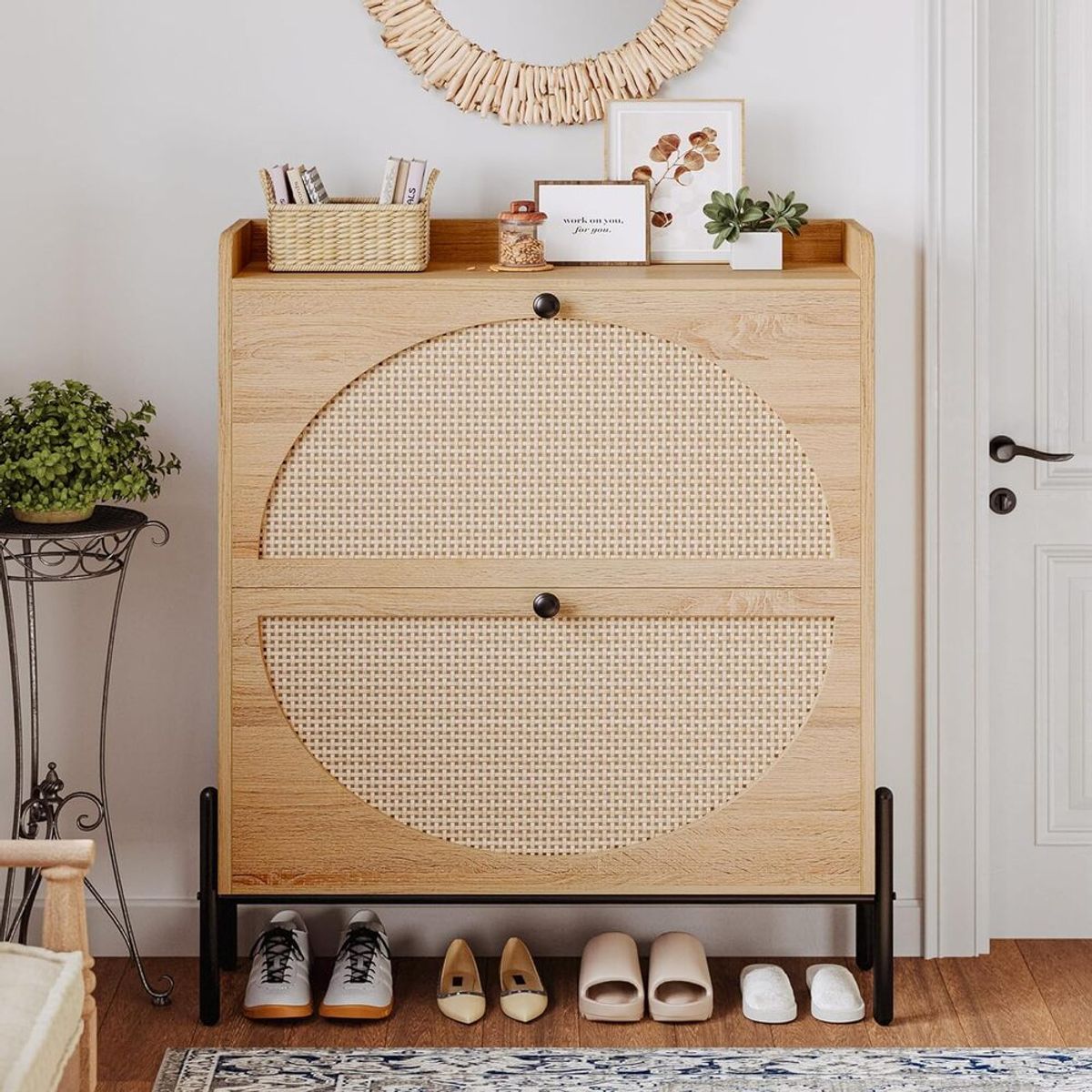 R&R MUEBLES - Zapatera Vintage Seiha Panela R&R MUEBLES