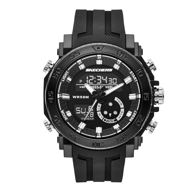 SKECHERS - RELOJ ANALOGICO-DIGITAL HOMBRE SR5213 SKECHERS NEGRO SPORT 1030616
