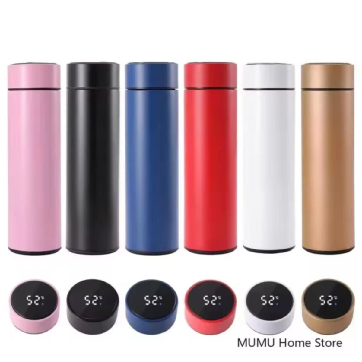 GENERICO - TERMO DIGITAL SMART TACTIL LED CONTROL TEMPERATURA  ACERO INOXIDABLE