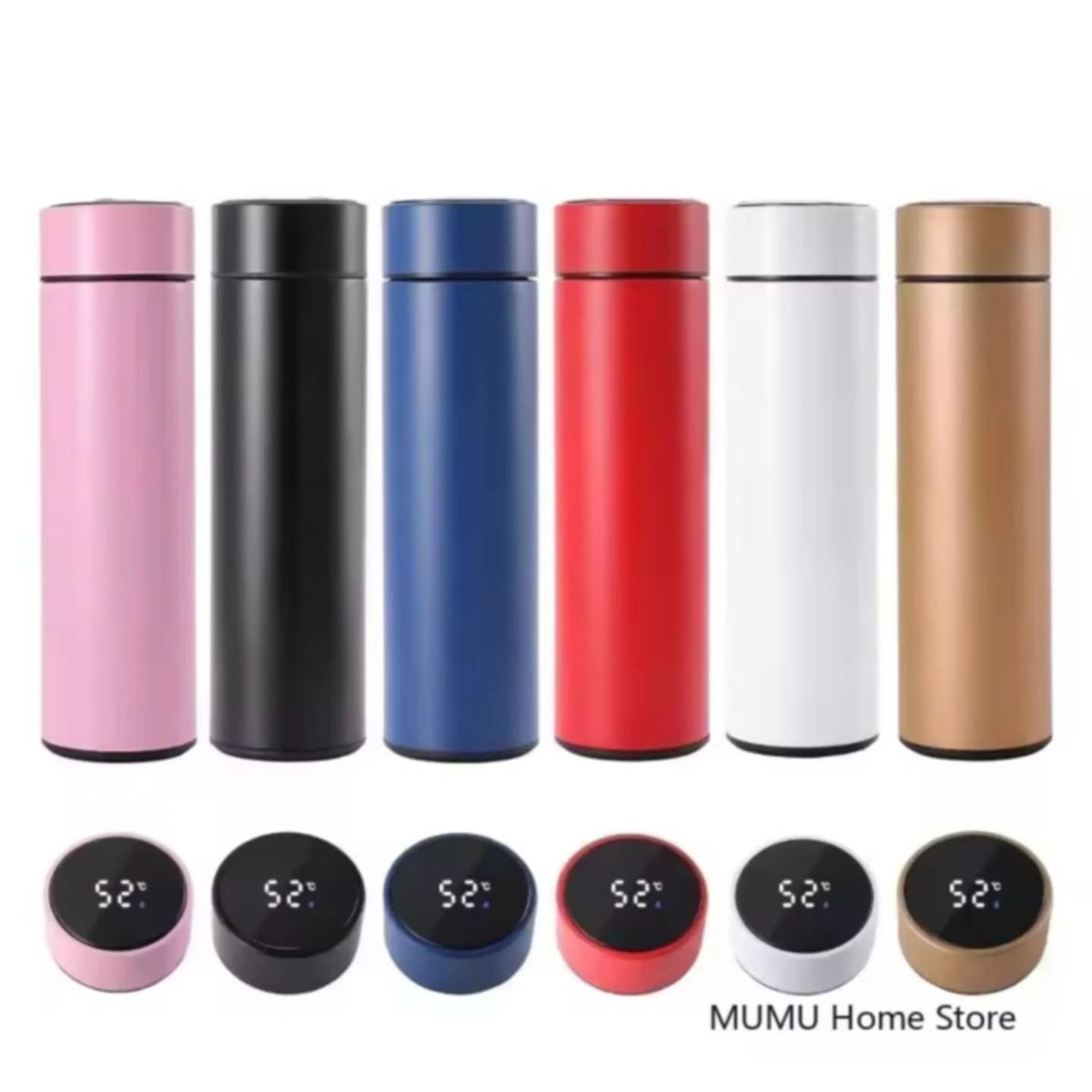 GENERICO - TERMO DIGITAL SMART TACTIL LED CONTROL TEMPERATURA  ACERO INOXIDABLE