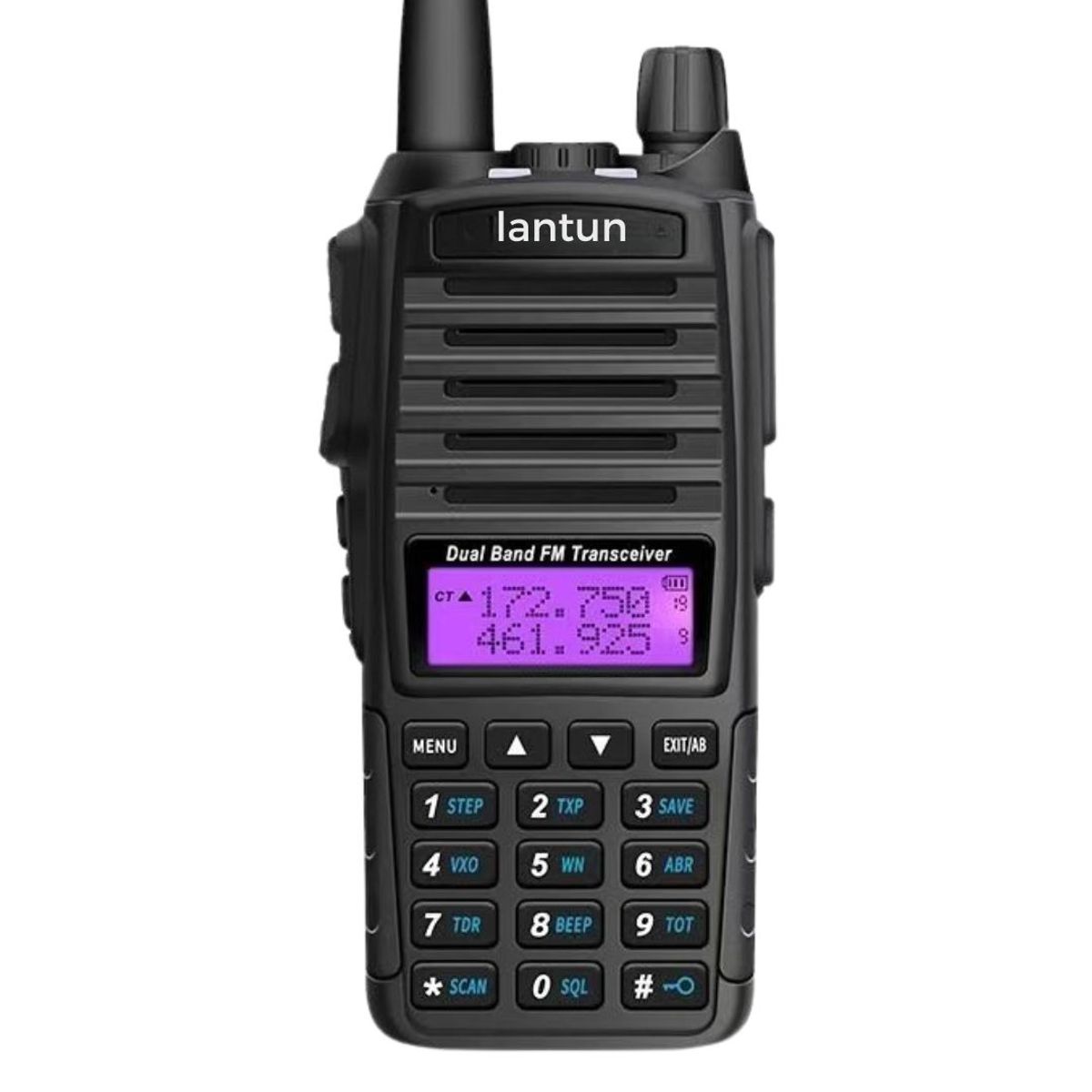 GENERICO - Walkie Talkie Profesional 15 KM con Radio FM y Doble Banda VHF/UHF