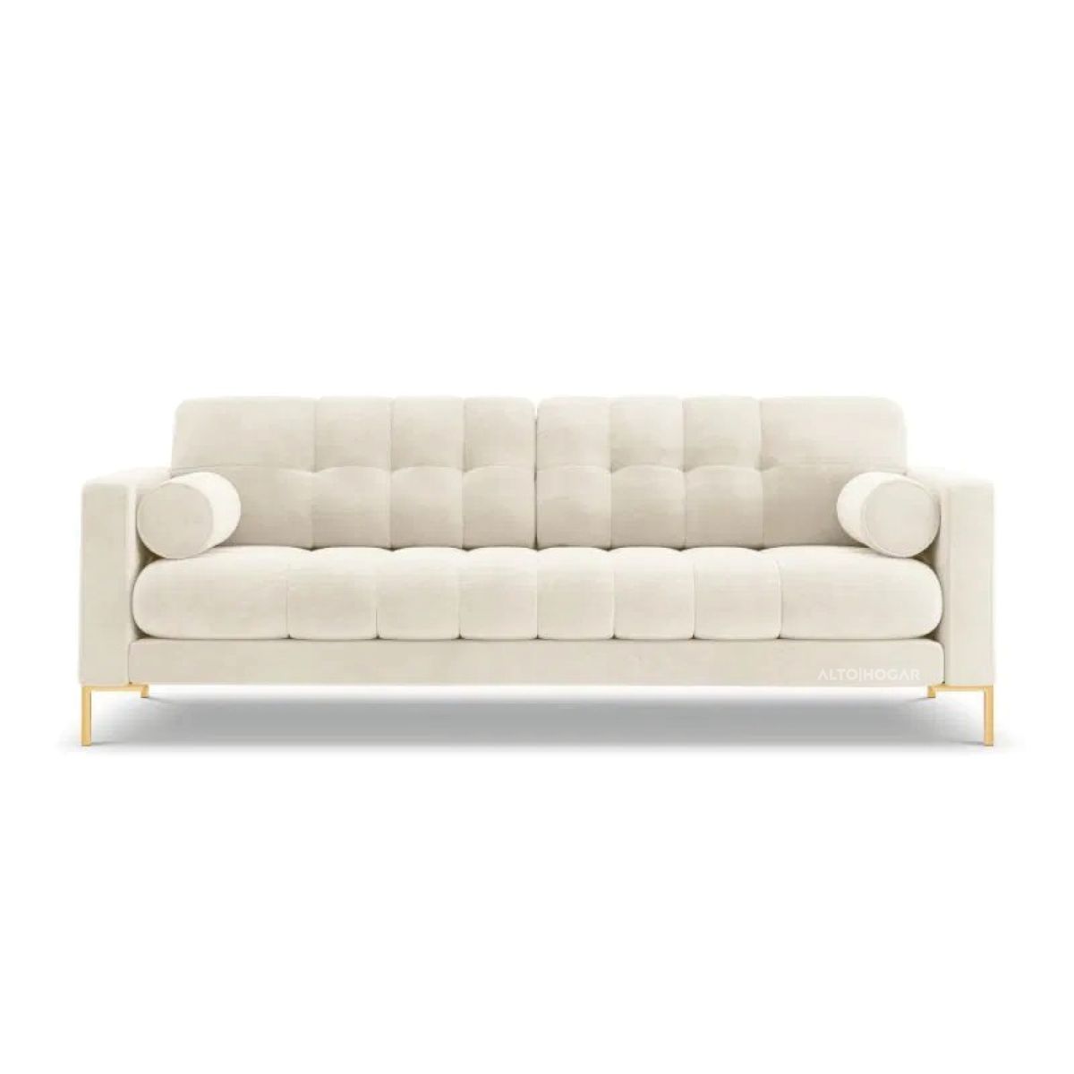 ALTO HOGAR - Sofá Alba 3 Cuerpos Crema