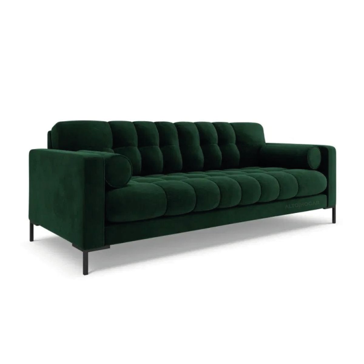 ALTO HOGAR - Sofá Alba 3 Cuerpos Verde
