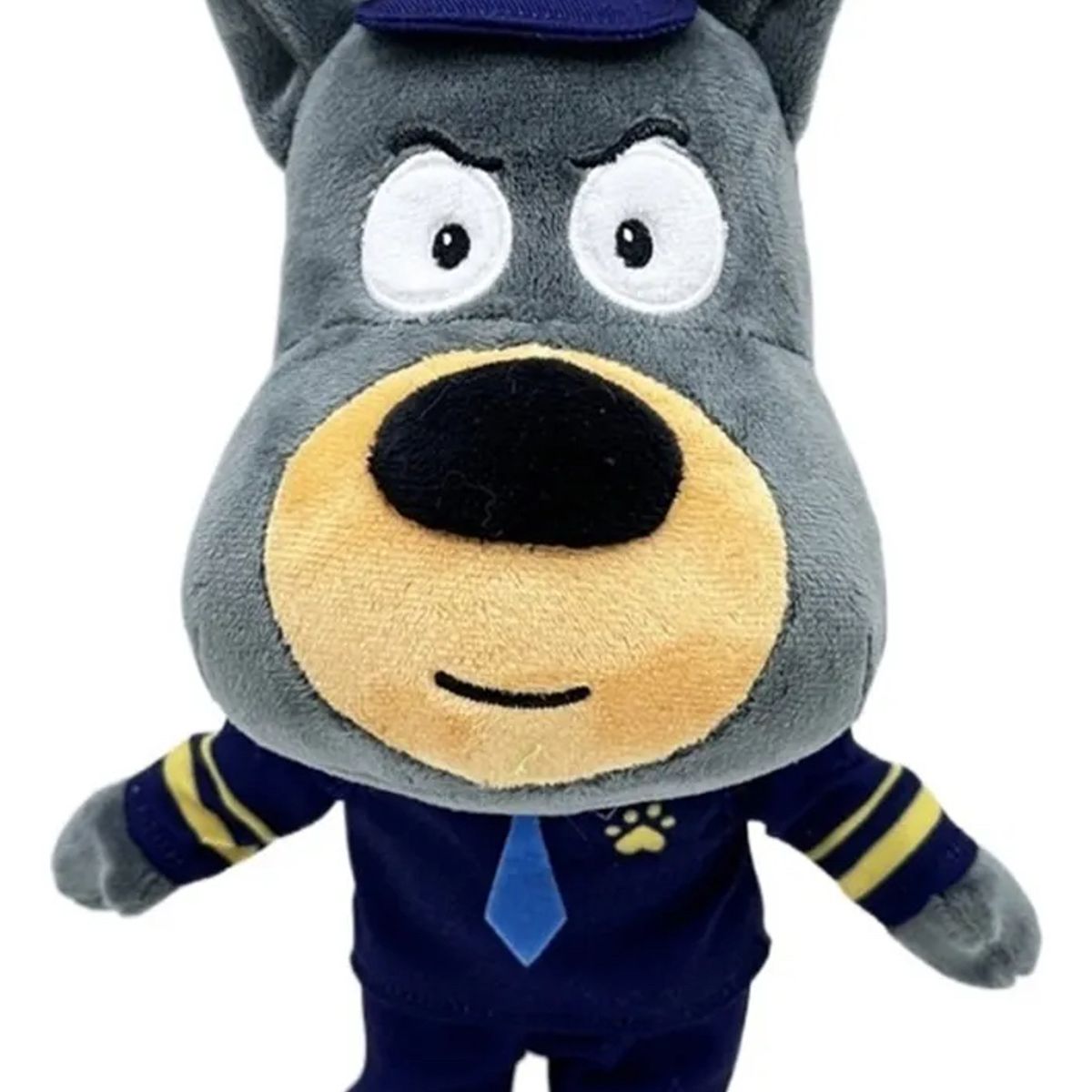 PUREPOWER - Bbb Perro De Peluche Sheriff Labrador Con Dibujos Animados