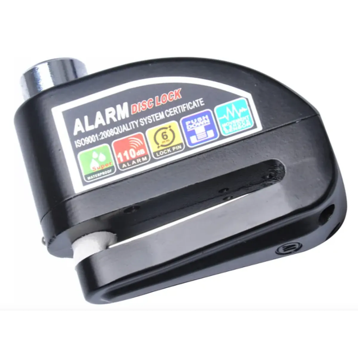 GENERICO - SEGURO DE DISCO CON ALARMA SEMI PESADO