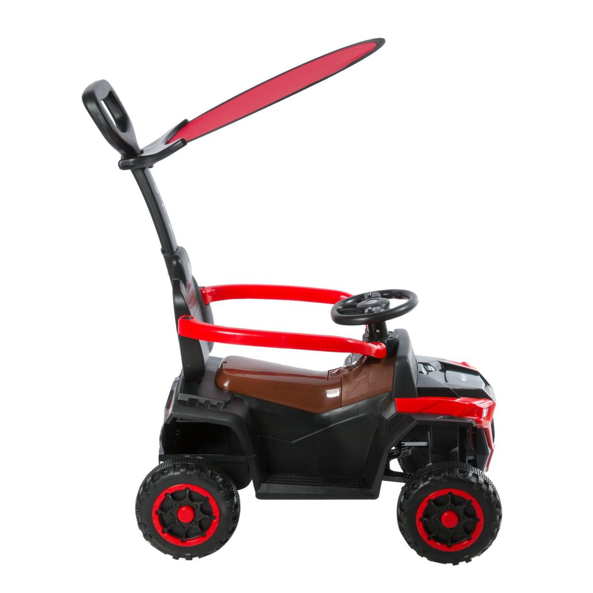 EBABY - Carrito para Niños Musical con Sombrilla Rojo