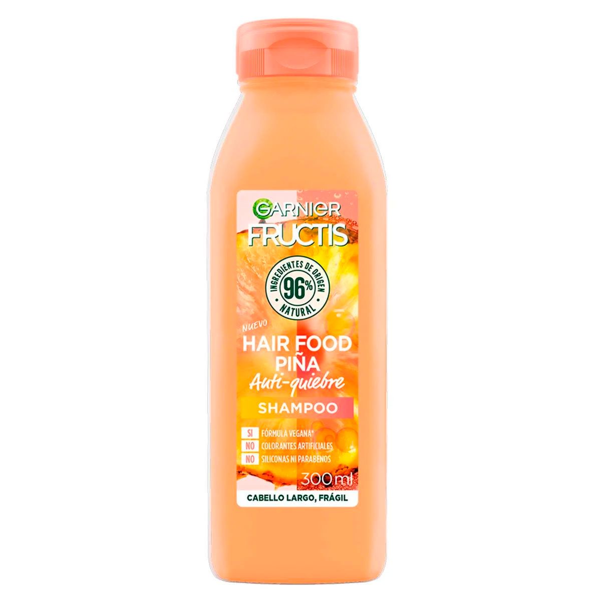 GARNIER - Shampoo Fructis Hairfood Piña - Anti quiebre 300 ML