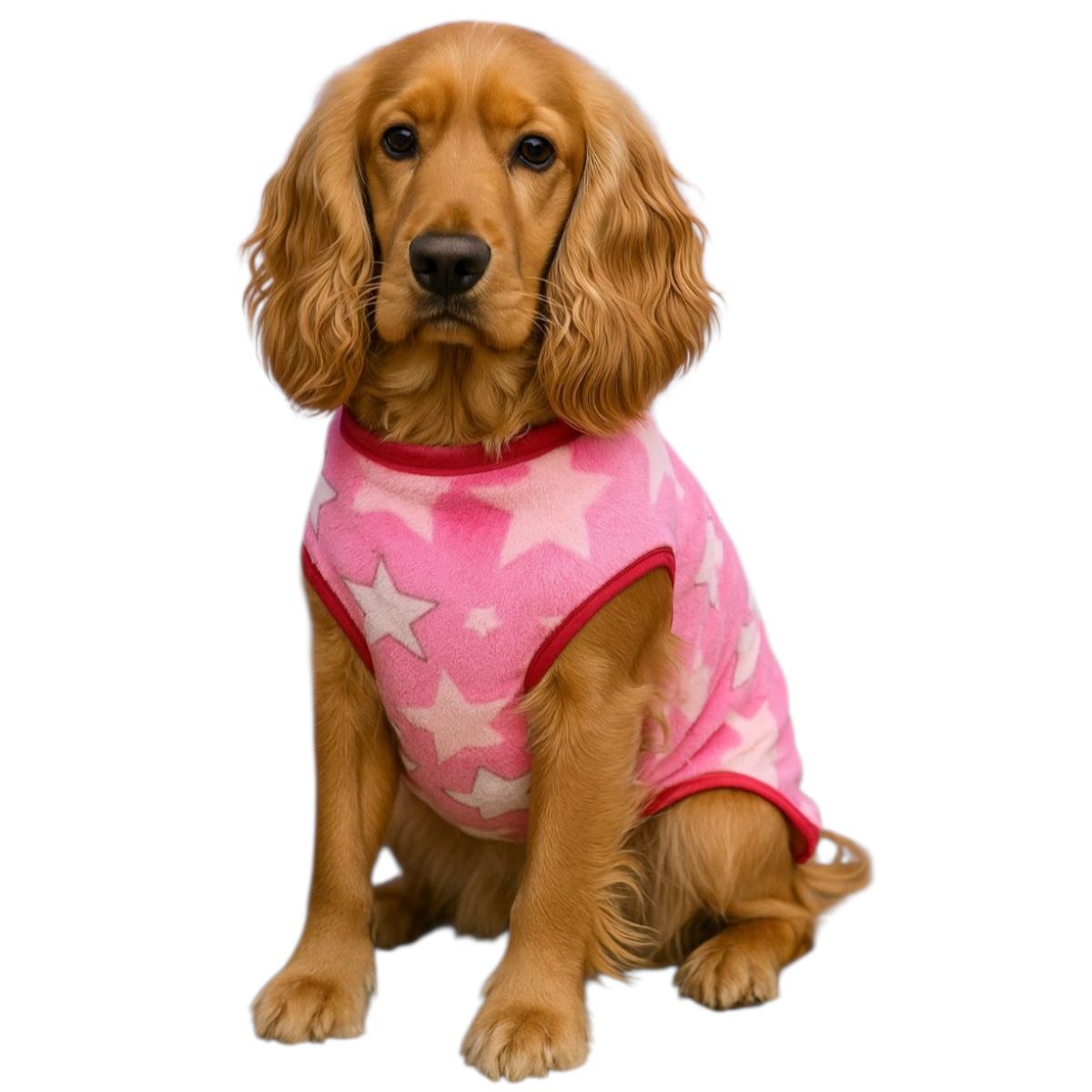 GENERICO - POLERA DE FELPA HIPOALERGÉNICA PARA PERROS – TALLA 4