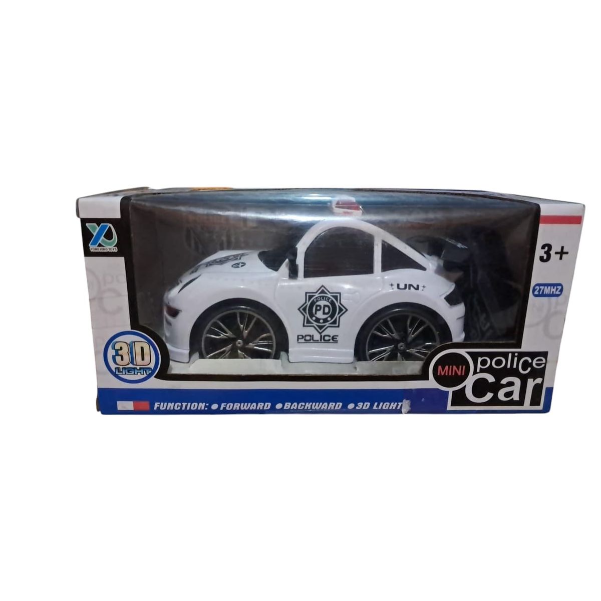 GENERICO - MINI POLICE CAR BLANCO