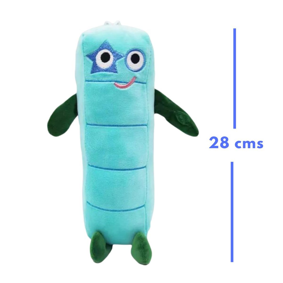 GENERICO - Peluche Number Blocks 5 Importados Number Five