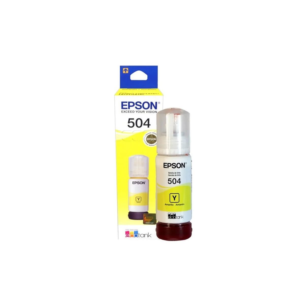 EPSON - Botella de Tinta Epson T504 Amarilo Original