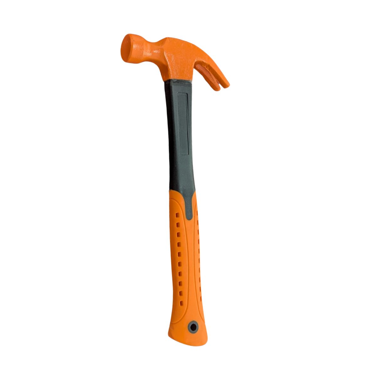 GENERICO - MARTILLO RESISTENTE COLOR ANARANJADO PARA CLAVAR