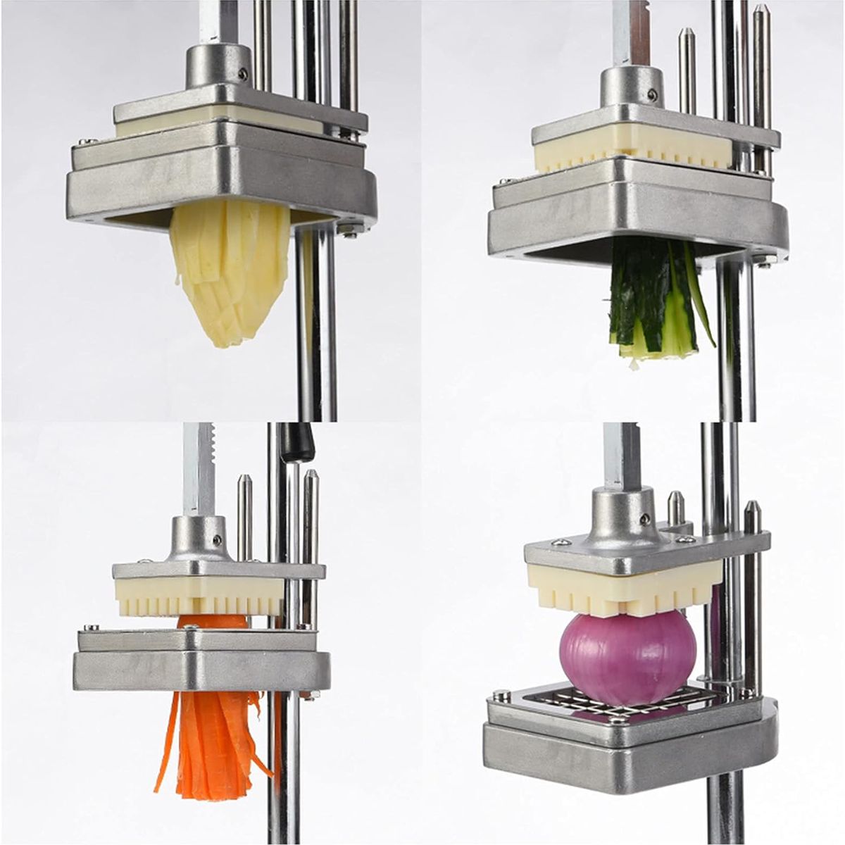 OEM - Picadora Cortadora Papa Profesional Polleria + 03 Cuchilla