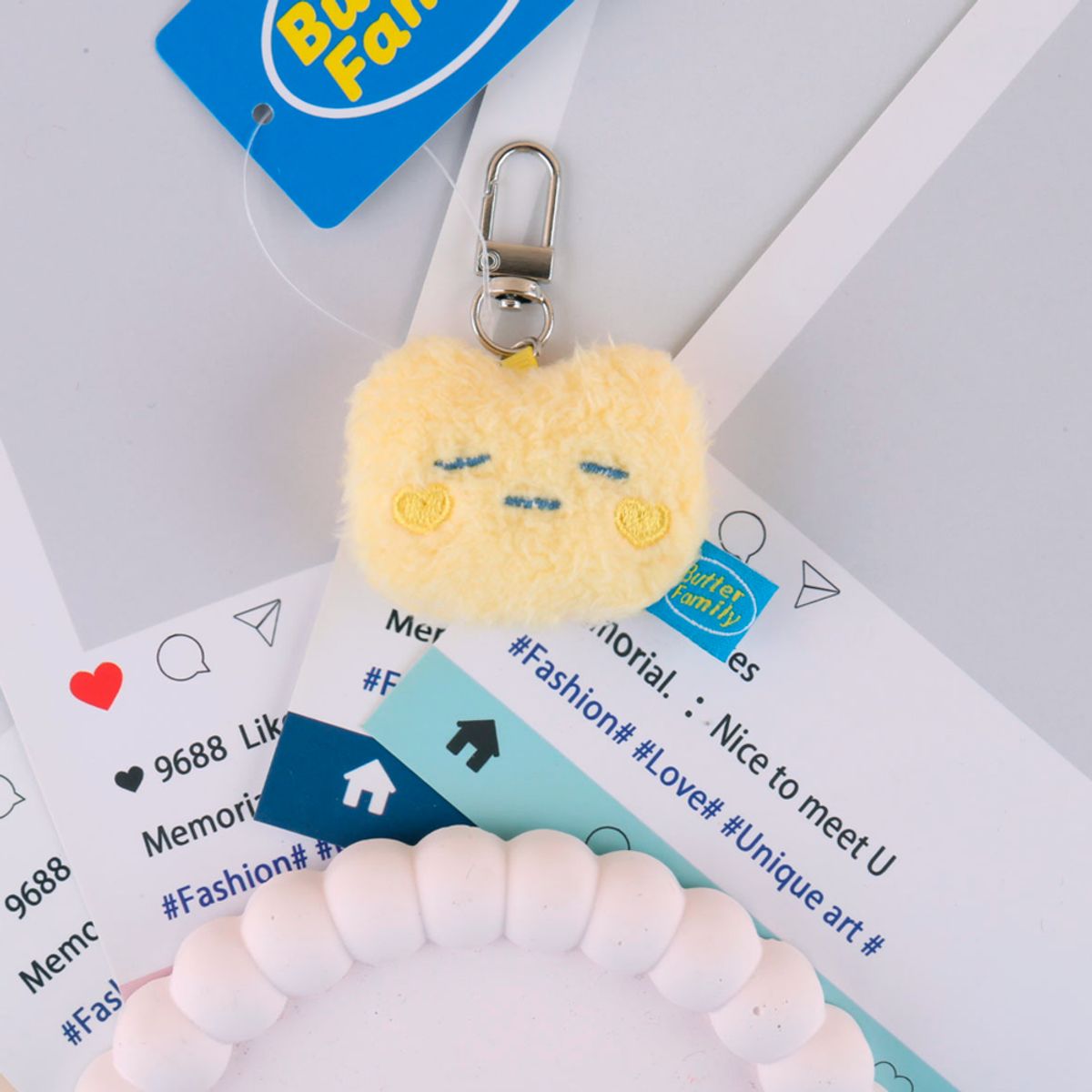 DISEÑO ORIGINAL - Llavero Butter Head Butter Family