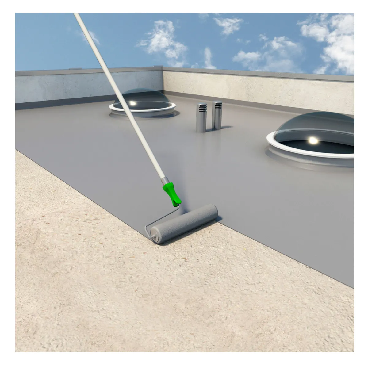 SIKA - 3x2 Impermeabilizante para Techos Sikafill Techo 3 x 4L Gris