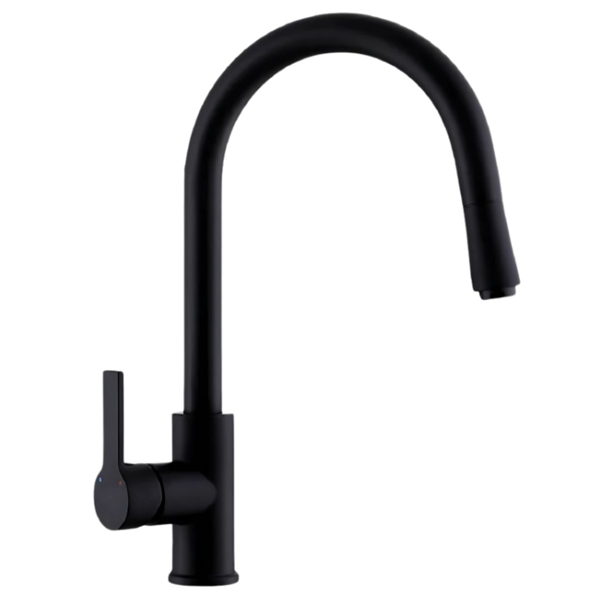 FRATELLI - MEZCLADORA MONOCOMANDO PARA COCINA NEGRO