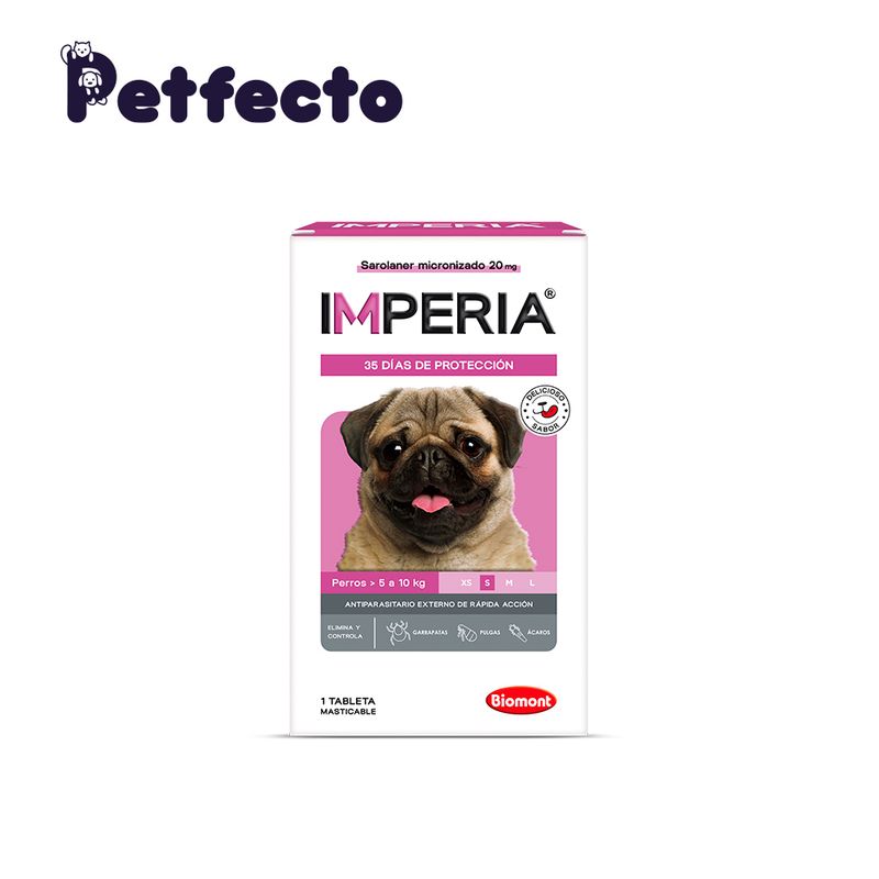 IMPERIA - ANTIPULGAS PARA PERROS >5 – 10 kg