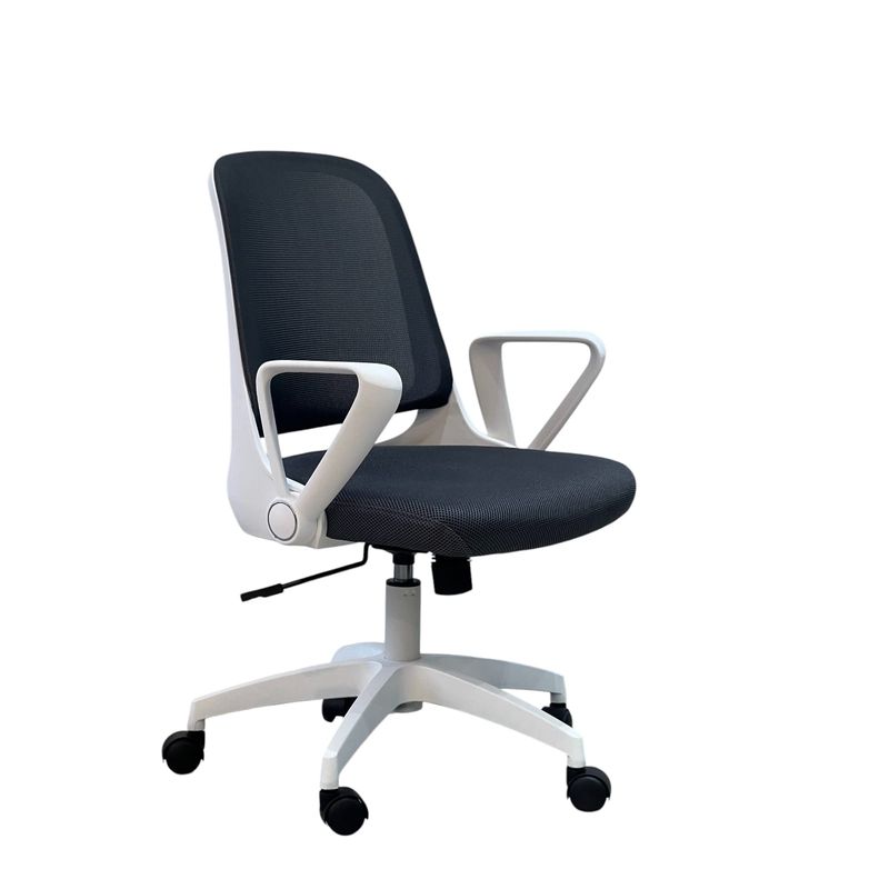 ZIYAZ - Silla De Oficina Camberra Lux Gris Giratoria