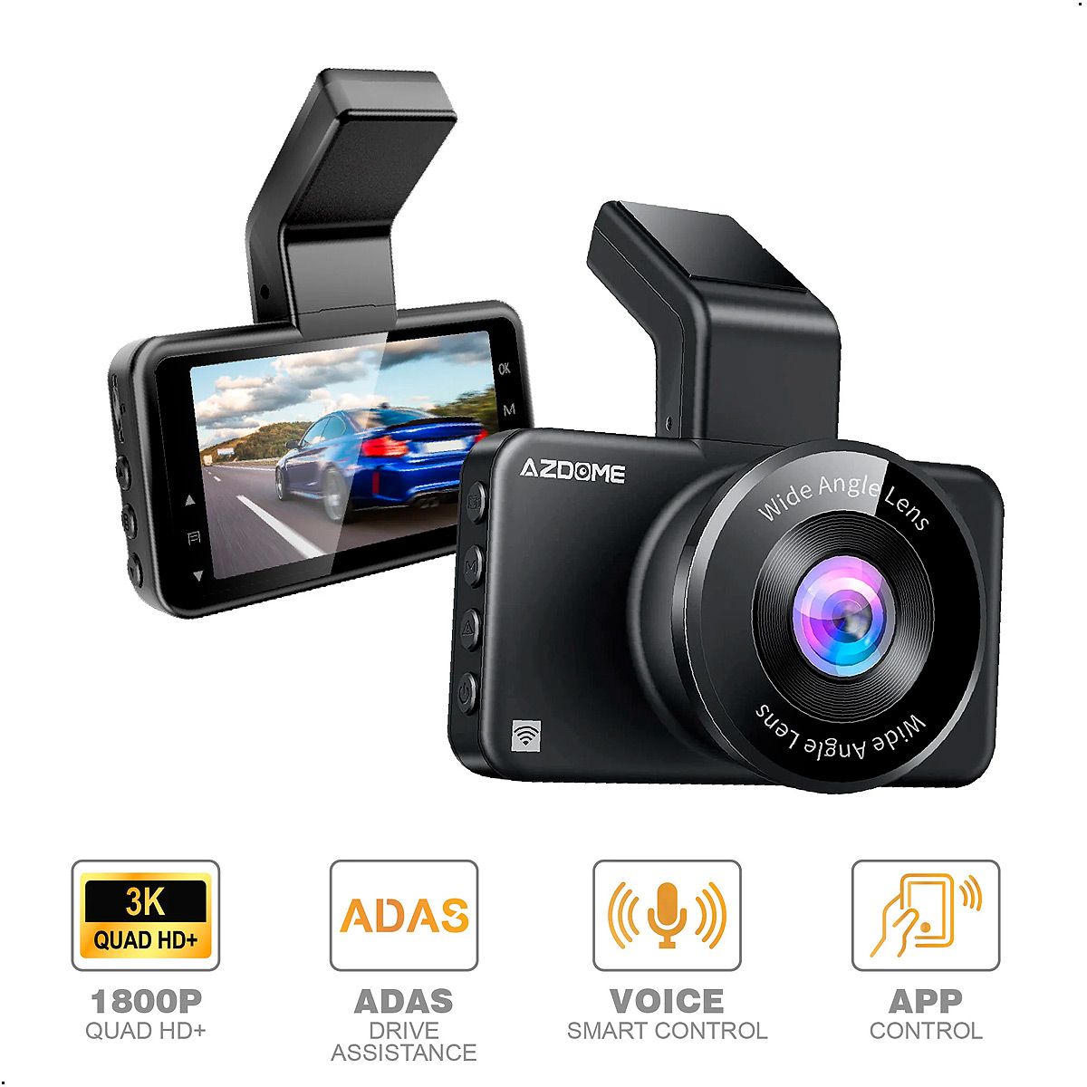 GENERICO - Cámara Para Carro Azdome M17Pro 3K Dashcam Wifi