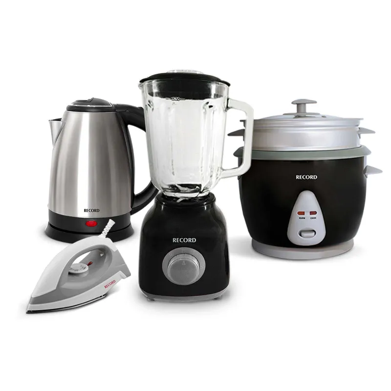 RECORD - Record Combo Caja Mágica Licuadora Arrocera Plancha y Hervidor