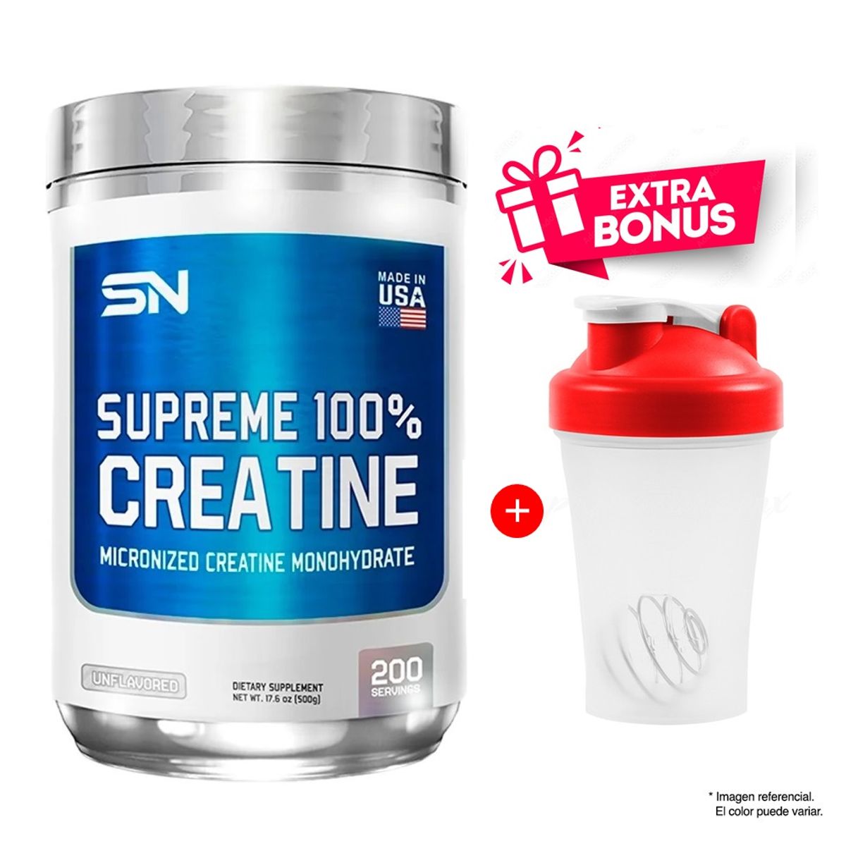 SUPREME NUTRITION - CREATINE 500 GR SUPREME NUTRITION CREATINE MONOHYDRATE