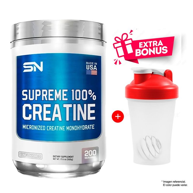 SUPREME NUTRITION - CREATINE 500 GR SUPREME NUTRITION CREATINE MONOHYDRATE
