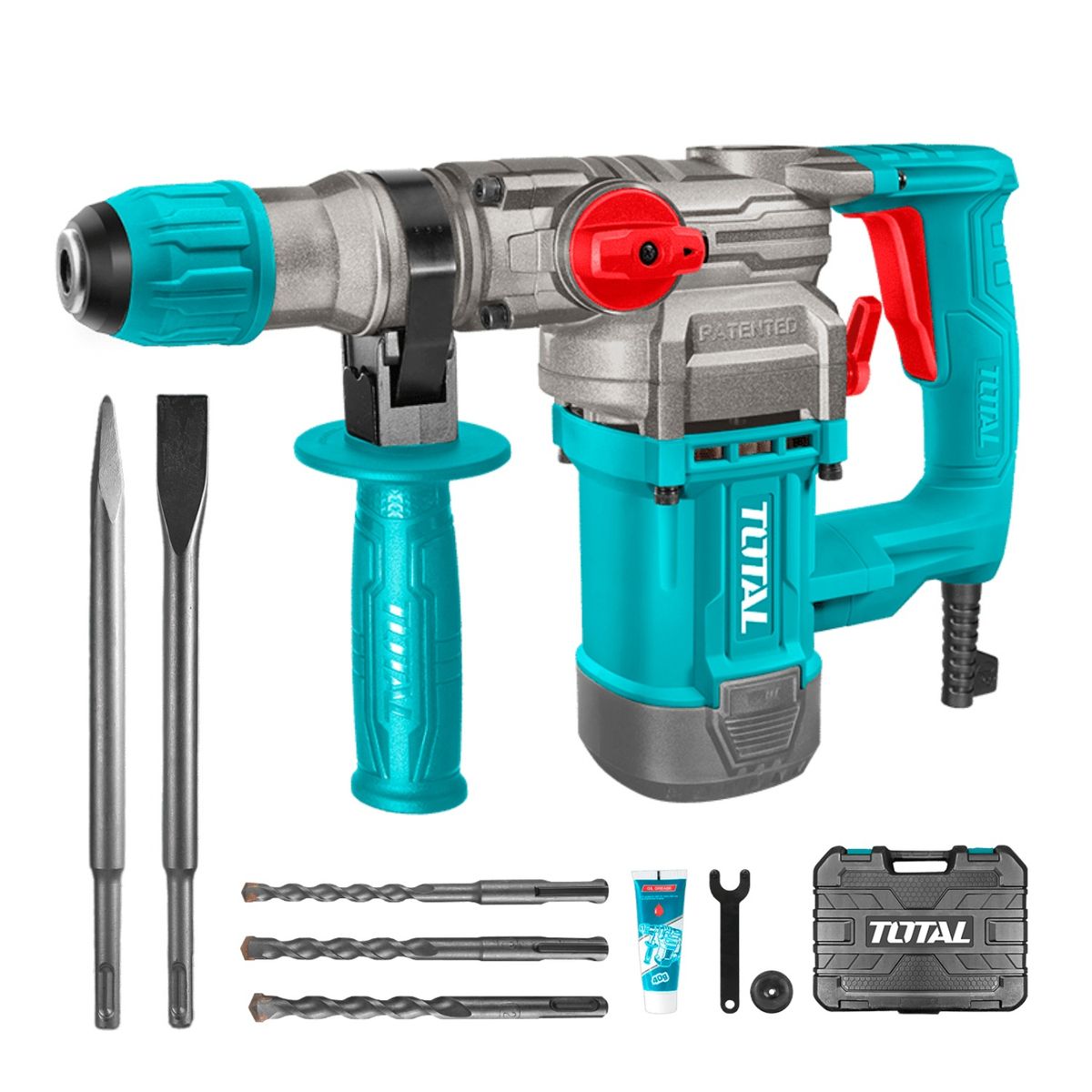 TOTAL TOOLS - Rotomartillo SDS Plus 1050w 45J industrial Total