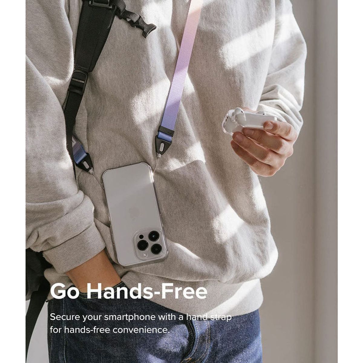 RINGKE - Correa Colgador Ringke Design Shoulder Strap - Aurora