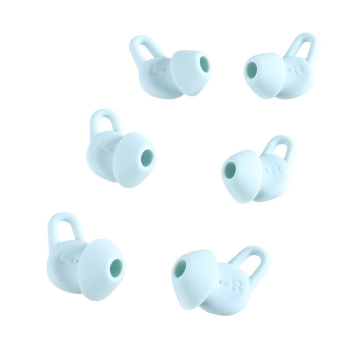 GENERICO - Almohadilla funda silicona para audifono Huawei Freelace pro 2 celeste