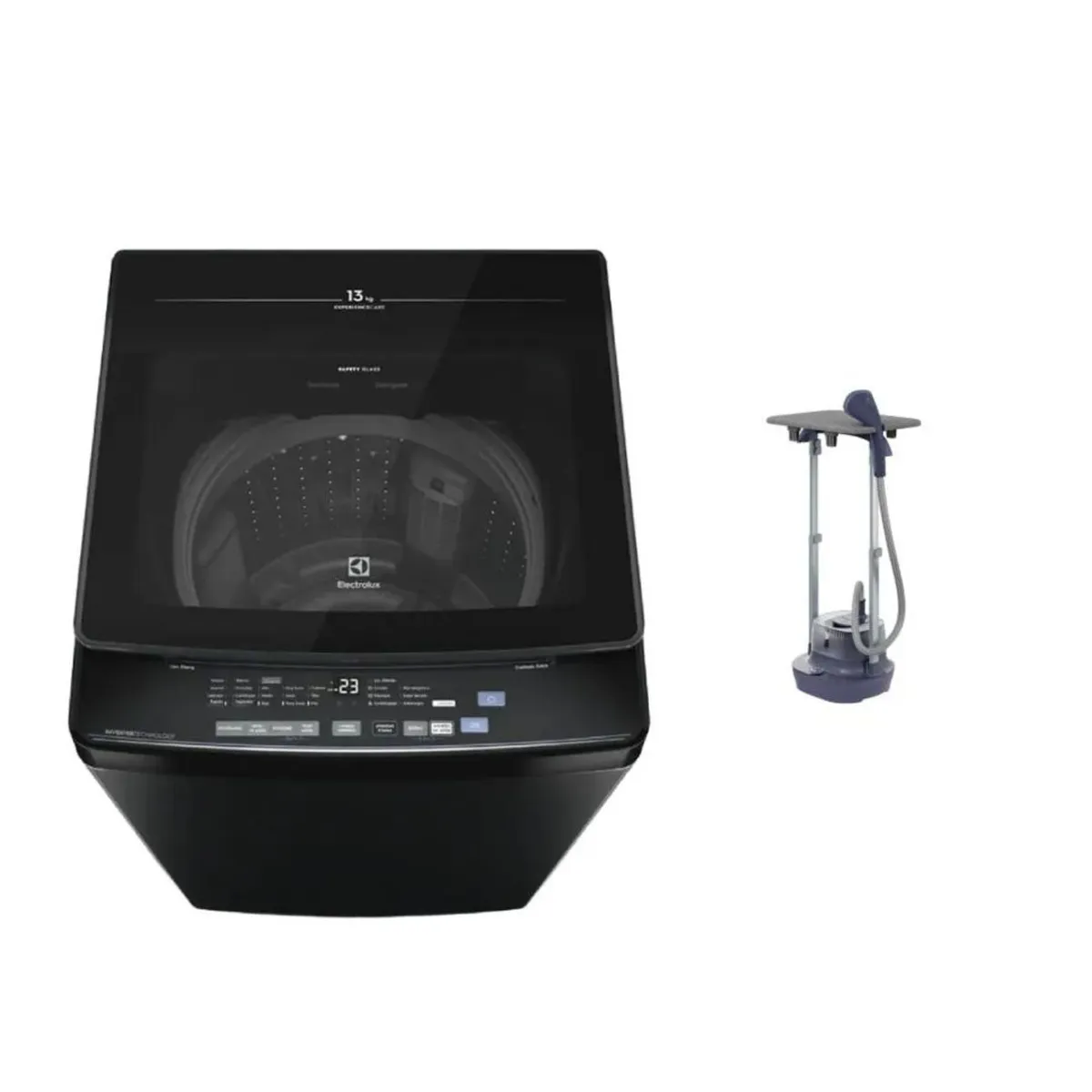 ELECTROLUX - Combo Lavadora Carga Superior 13kg EWIJ13F2XSYB + Vaporizador de Ropa Electrolux Expert EGS20