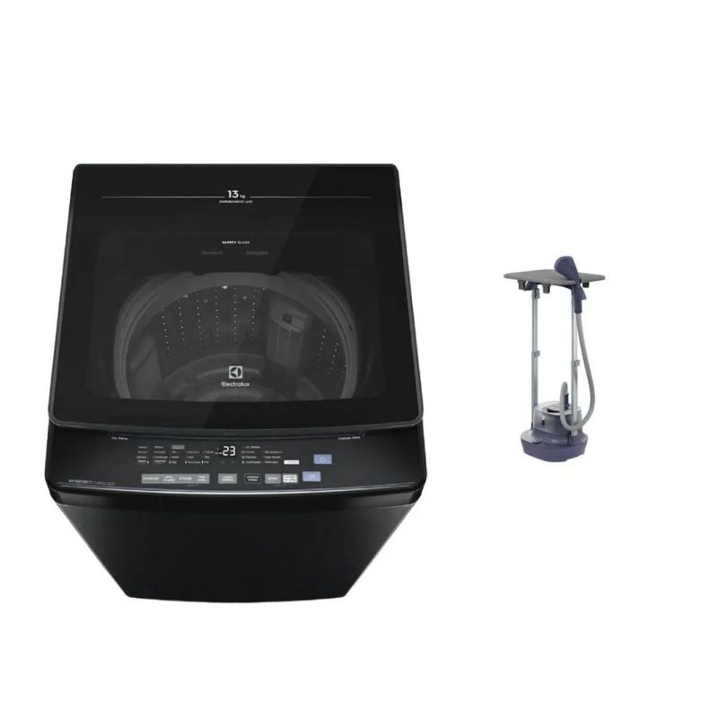 ELECTROLUX - Combo Lavadora Carga Superior 13kg EWIJ13F2XSYB + Vaporizador de Ropa Electrolux Expert EGS20