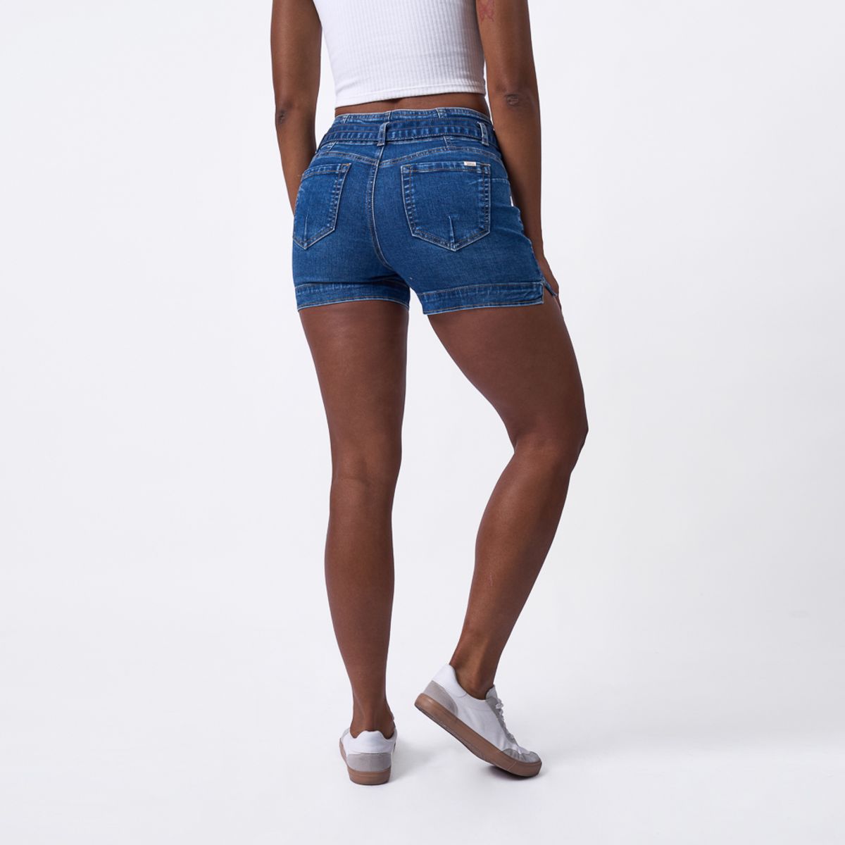 BRONCO - SHORT BI25SOO-JIN DENIM STRECH
