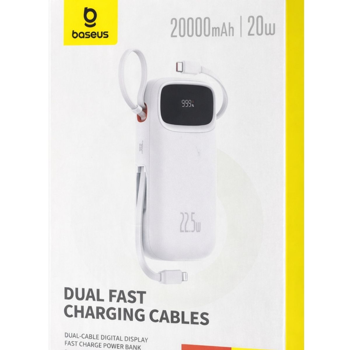 BASEUS - BASEUS POWERBANK Qpow 2 20000mAh 22.5w