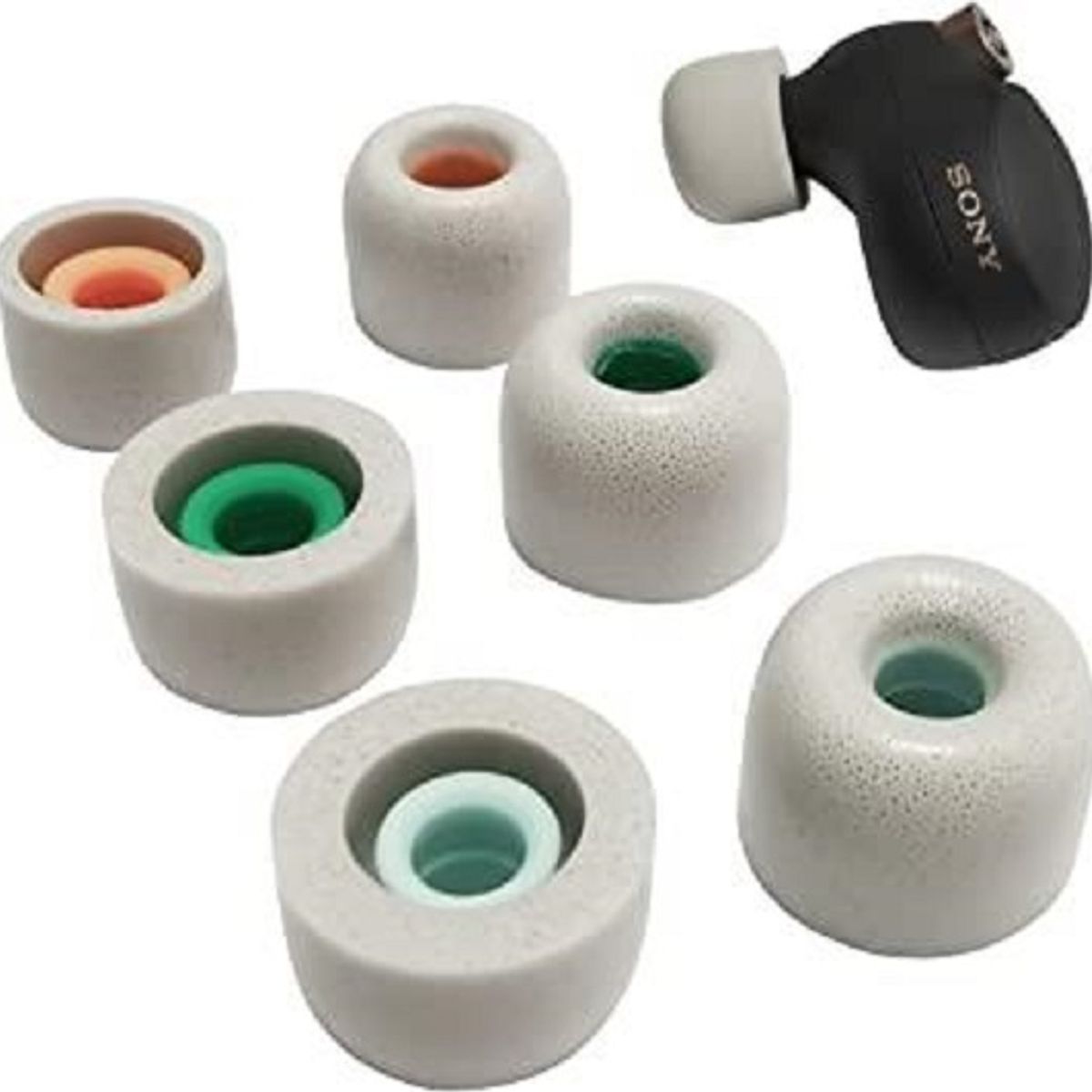 GENERICO - Almohadillas Espuma ear Para Sony Wf-1000xm5 Xm4 Set s-m-l gris