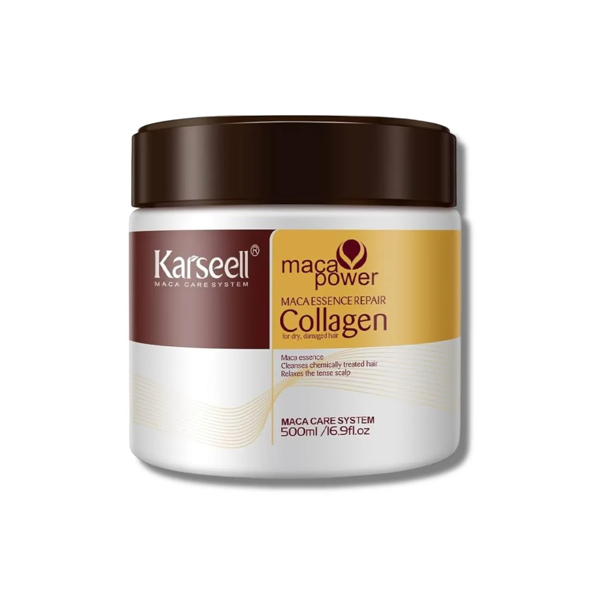 GENERICO - Karseell Maca Power Collagen Repair Collagen 500ml Tratamiento Capilar