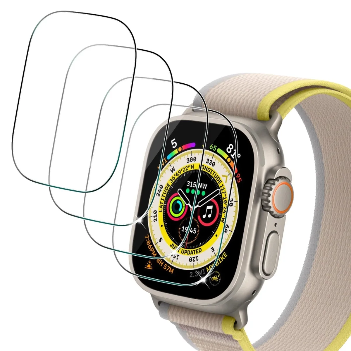 GENERICO - Protectores Para Apple Watch 44Mm Zebre - Funda Ultra Delgada Y Protector Hd Compatible Se